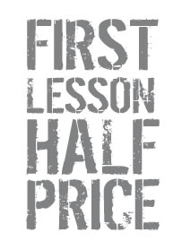 First singing lesson- Half price